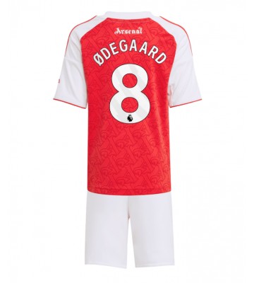 Arsenal Martin Odegaard #8 Hjemmebanetrøje Børn 2025-26 Kortærmet (+ Korte bukser)